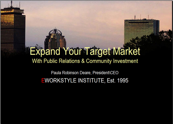 Expand Your Target Market Presentation Cover